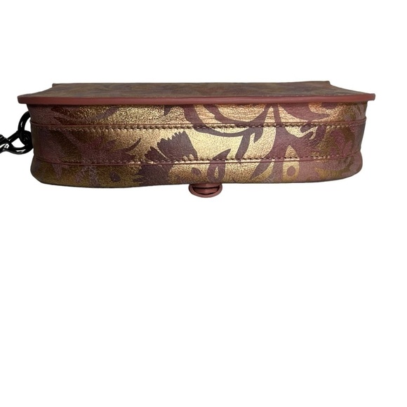 Dior East West Bobby Metallic Floral Shoulder Bg - Picture 6 of 13